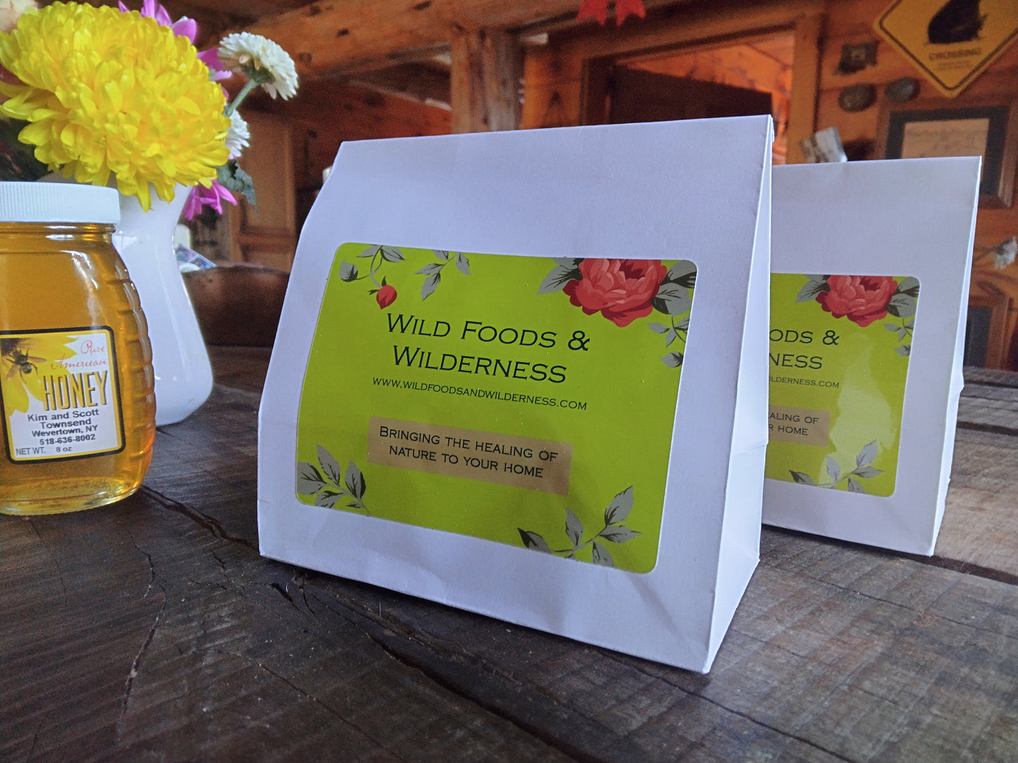 Adirondack Mint & Mullein Tea to cleanse your lungs and boost your digestion