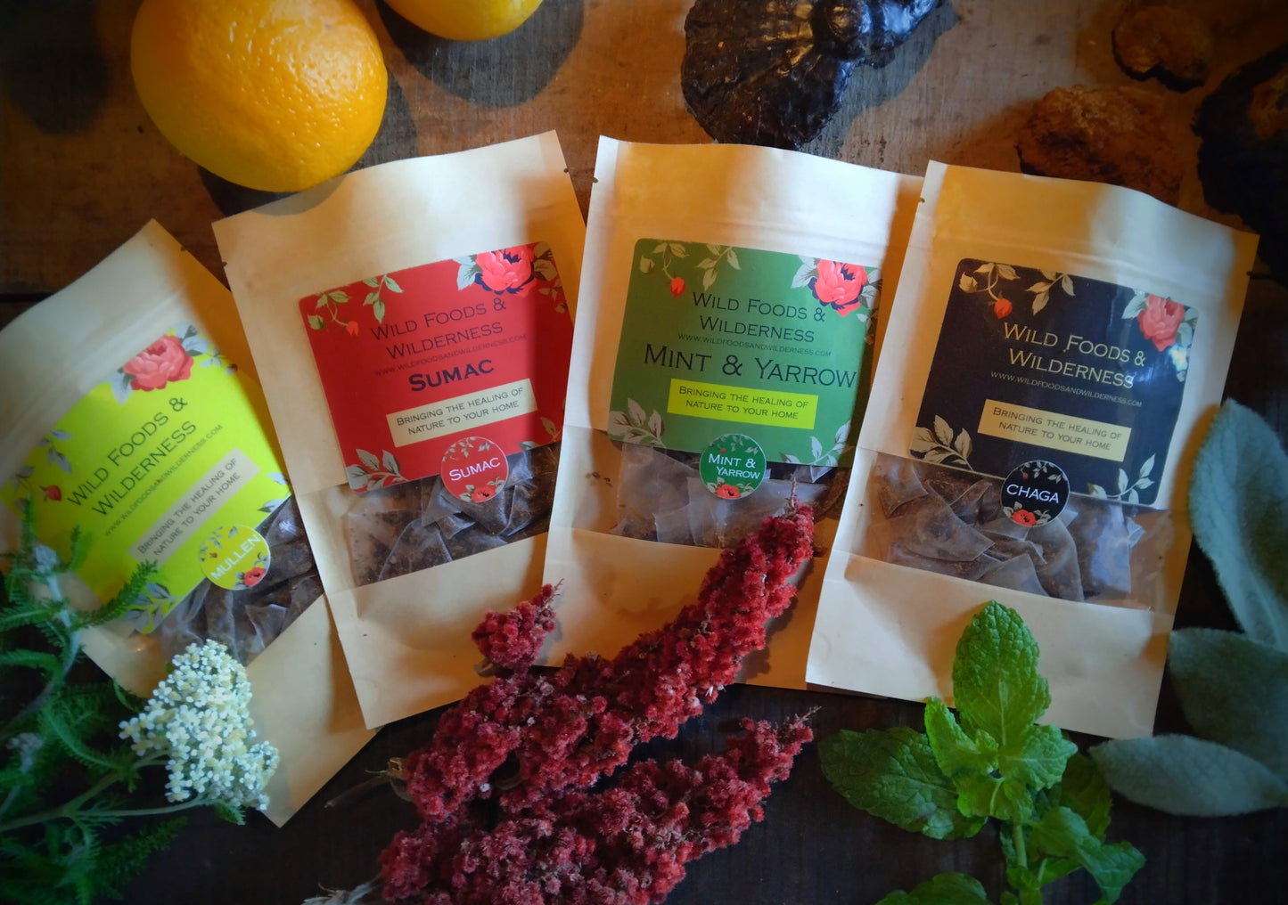 Adirondack Mint & Mullein Tea to cleanse your lungs and boost your digestion