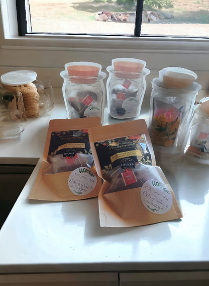 *48 HOUR SPECIAL OFFER* TRAVEL PACK TEAS: A Very CUTE Zip Lock Travel Pack with your choice of herbal teas