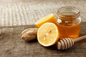 Honey, Freshly Prepared Ginger and Lemon Teas!
